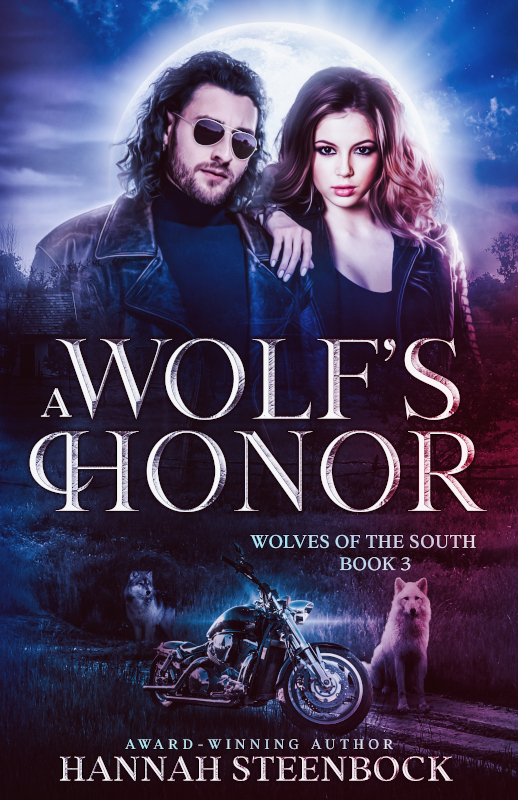 A Wolf's Honor, book #3 in the Wolves of the South Series