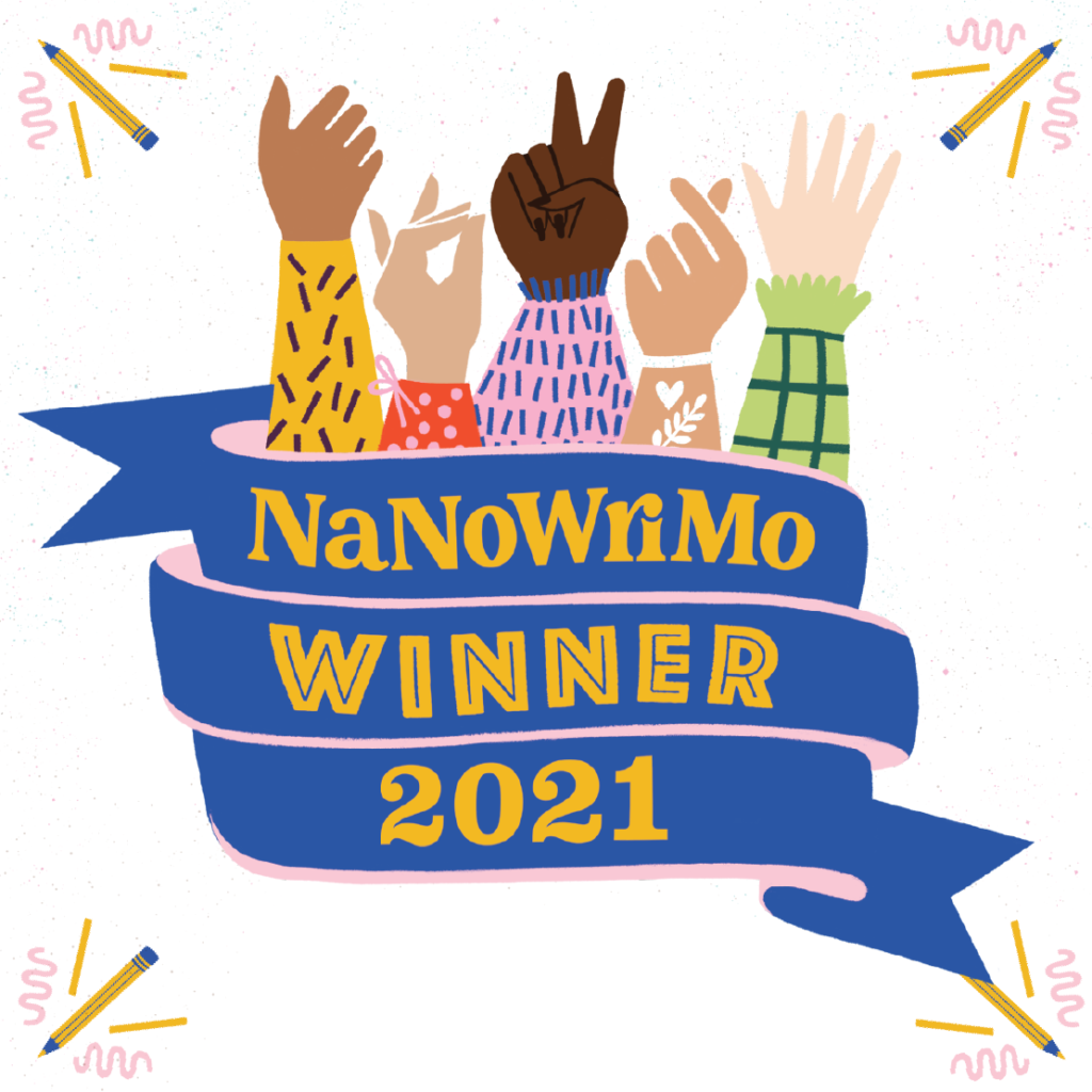 NaNoWriMo 2021 Winner Banner